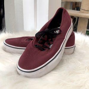 Maroon Vans